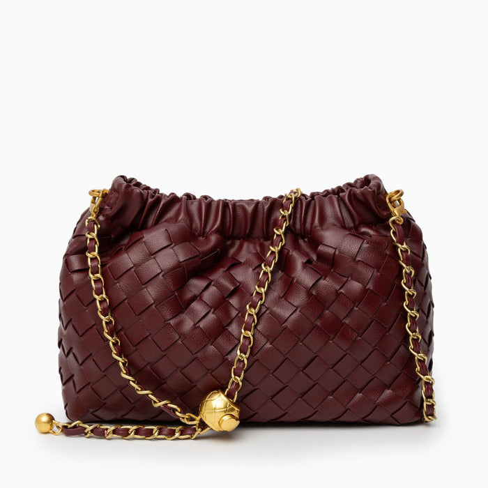Florence | Sac Épaule Effet Cloud en Cuir Vegan