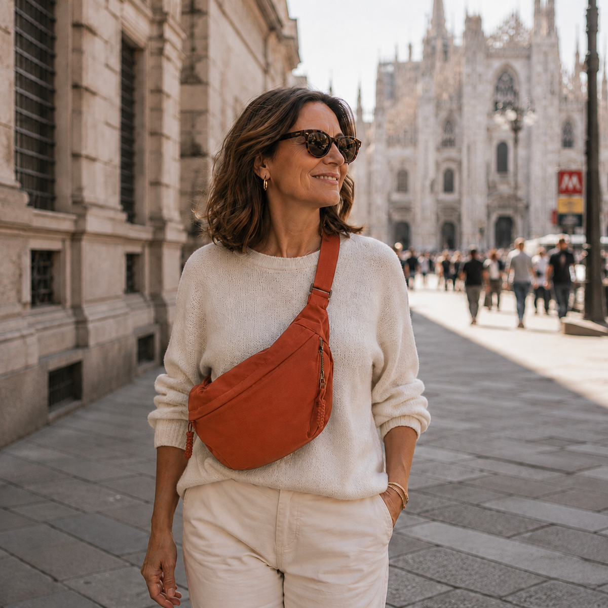 Gaïa | Sac Bandoulière Orange