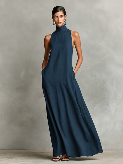 Catherine | Robe Longue Minimaliste