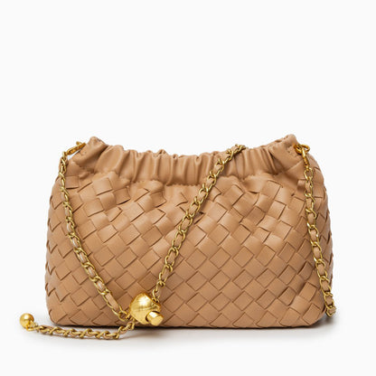 Florence | Sac Épaule Effet Cloud en Cuir Vegan