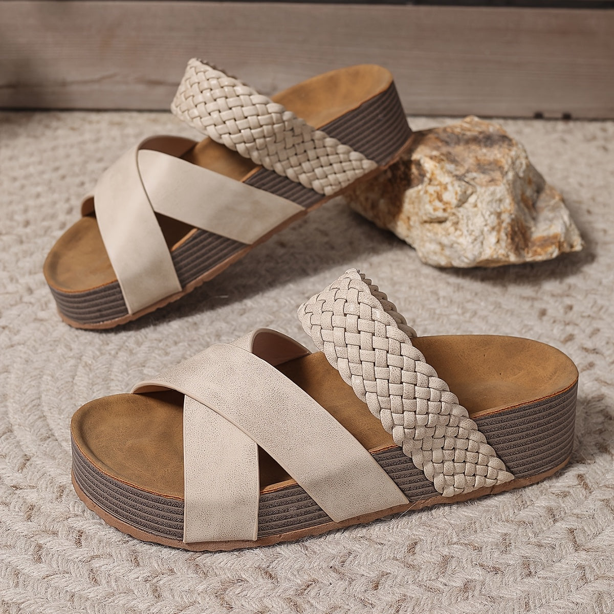 Donatelle | Sandales Élégance Tressée