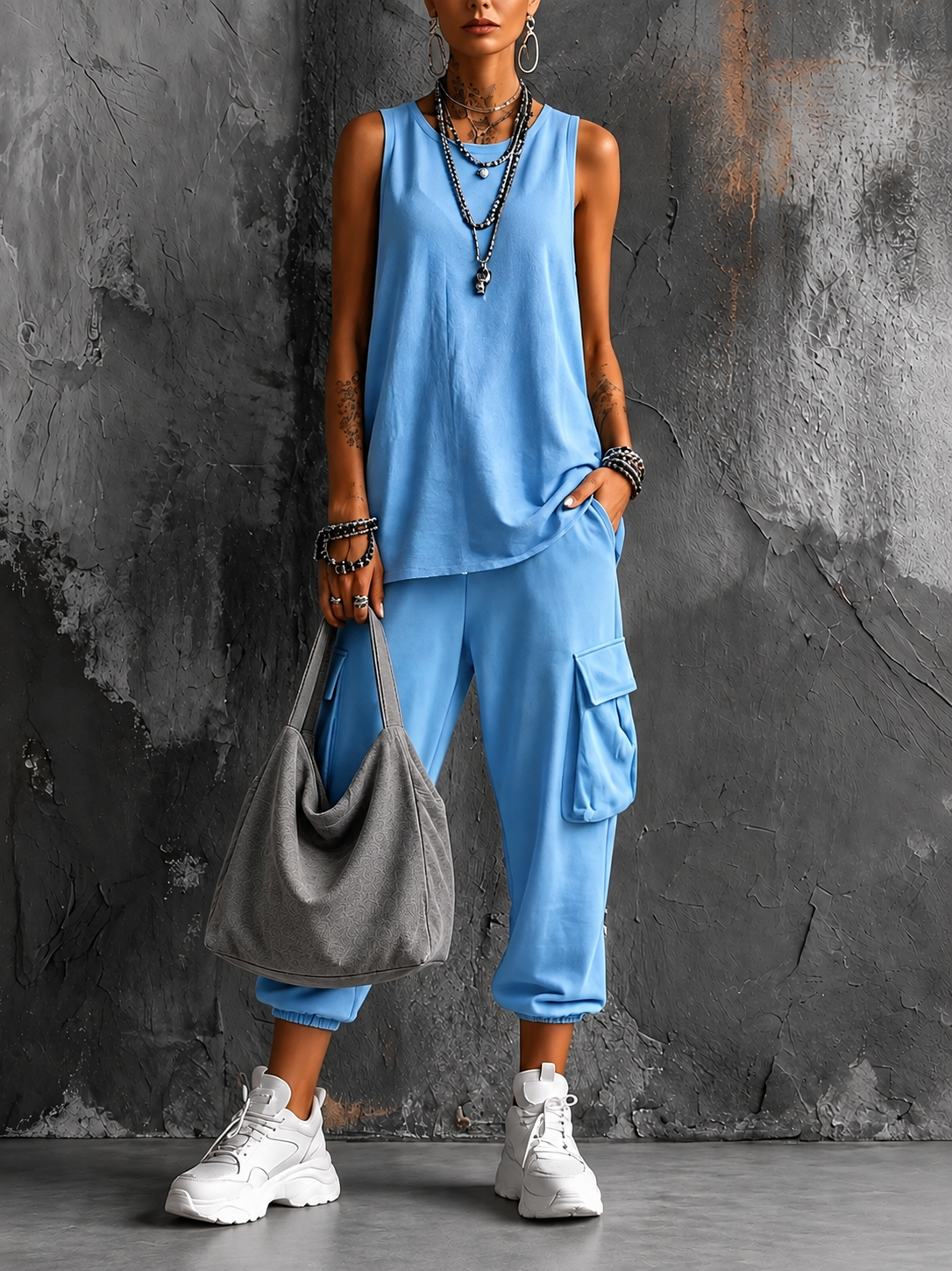 Noémie | Ensemble Casual Confort Urbain