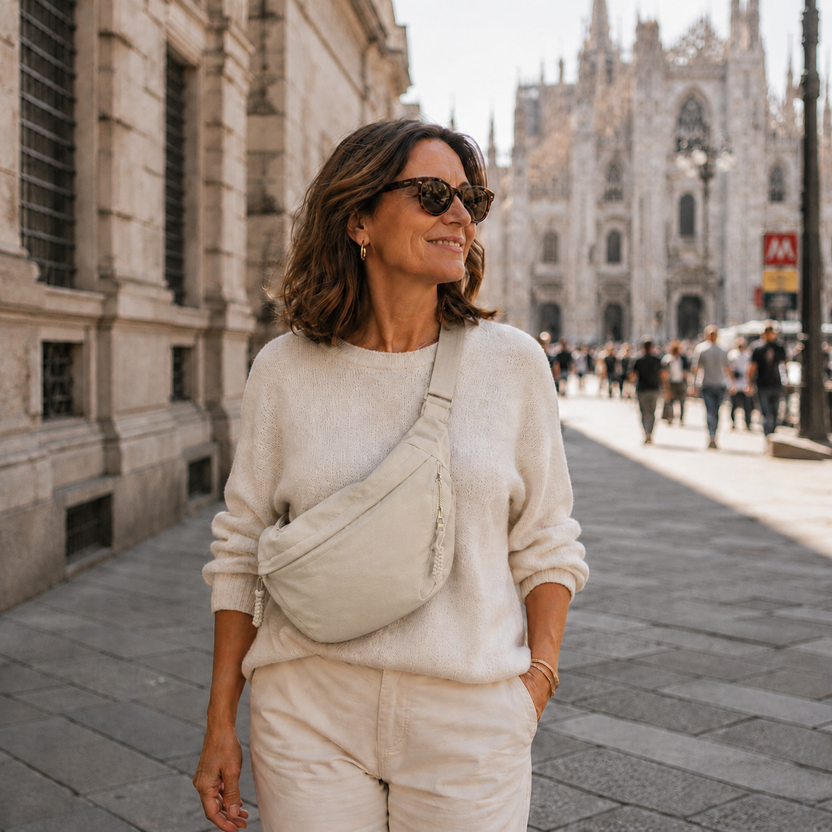 Hélène | Sac Bandoulière Beige
