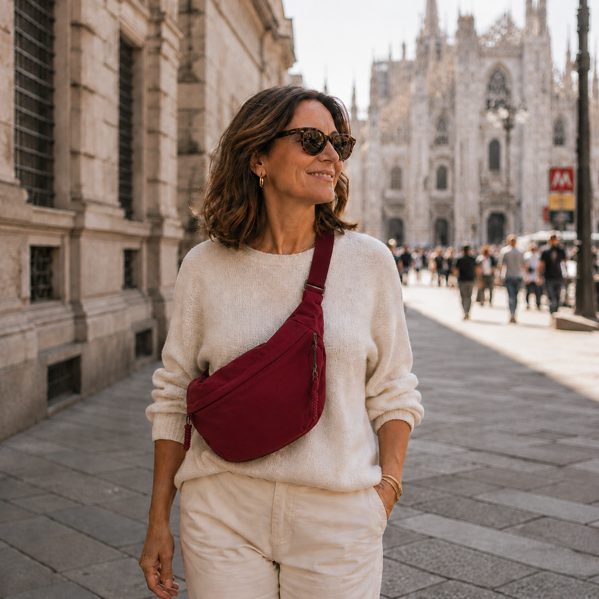 Rosalie | Sac Bandoulière Bordeaux
