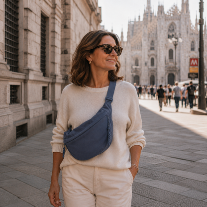 Marielle | Sac Bandoulière Bleu