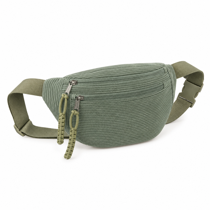 Pétronelle | Sac À Épaule Velours Côtelé