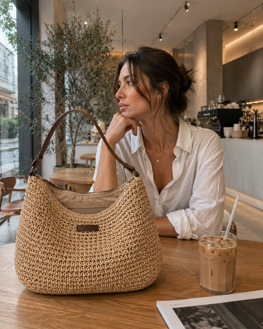 Simone | Sac Tressé Élégant