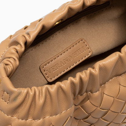 Florence | Sac Épaule Effet Cloud en Cuir Vegan