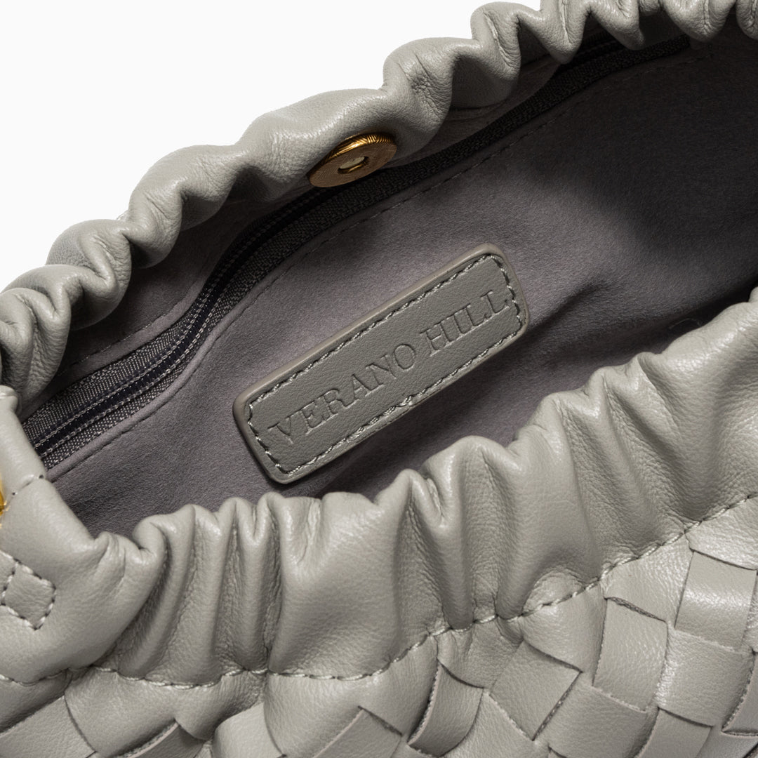 Florence | Sac Épaule Effet Cloud en Cuir Vegan