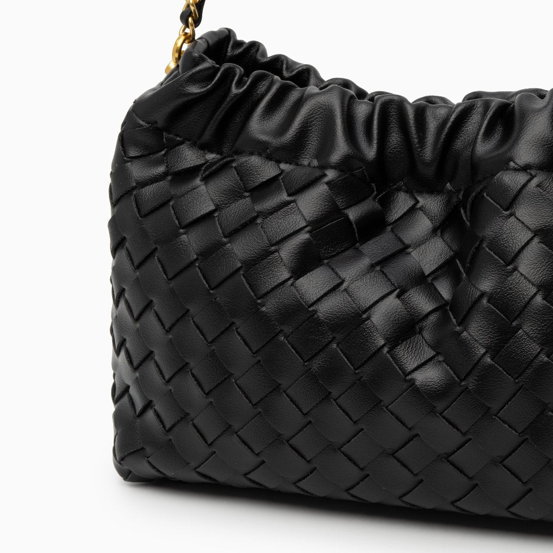 Florence | Sac Épaule Effet Cloud en Cuir Vegan