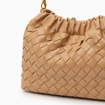 Florence | Sac Épaule Effet Cloud en Cuir Vegan