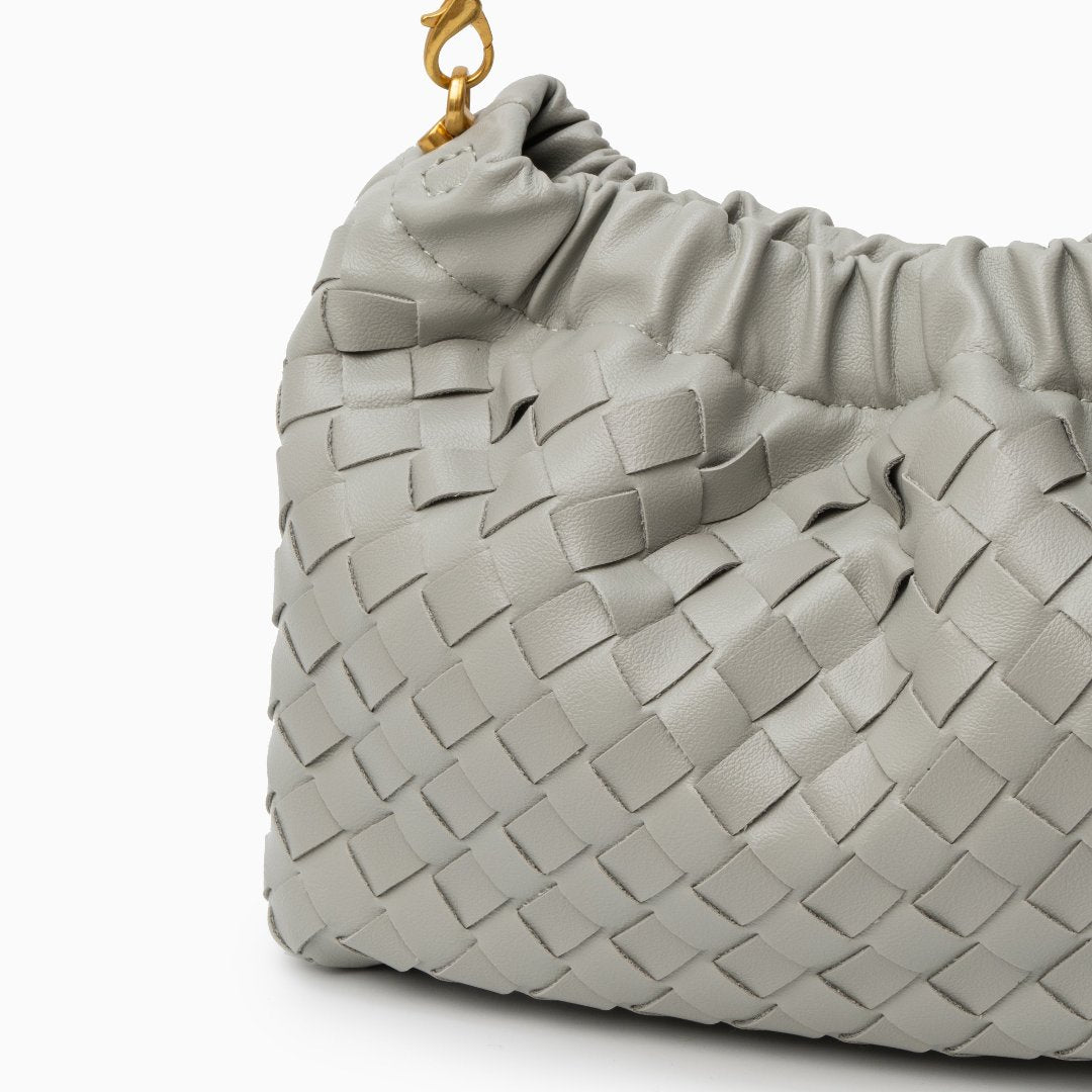 Florence | Sac Épaule Effet Cloud en Cuir Vegan