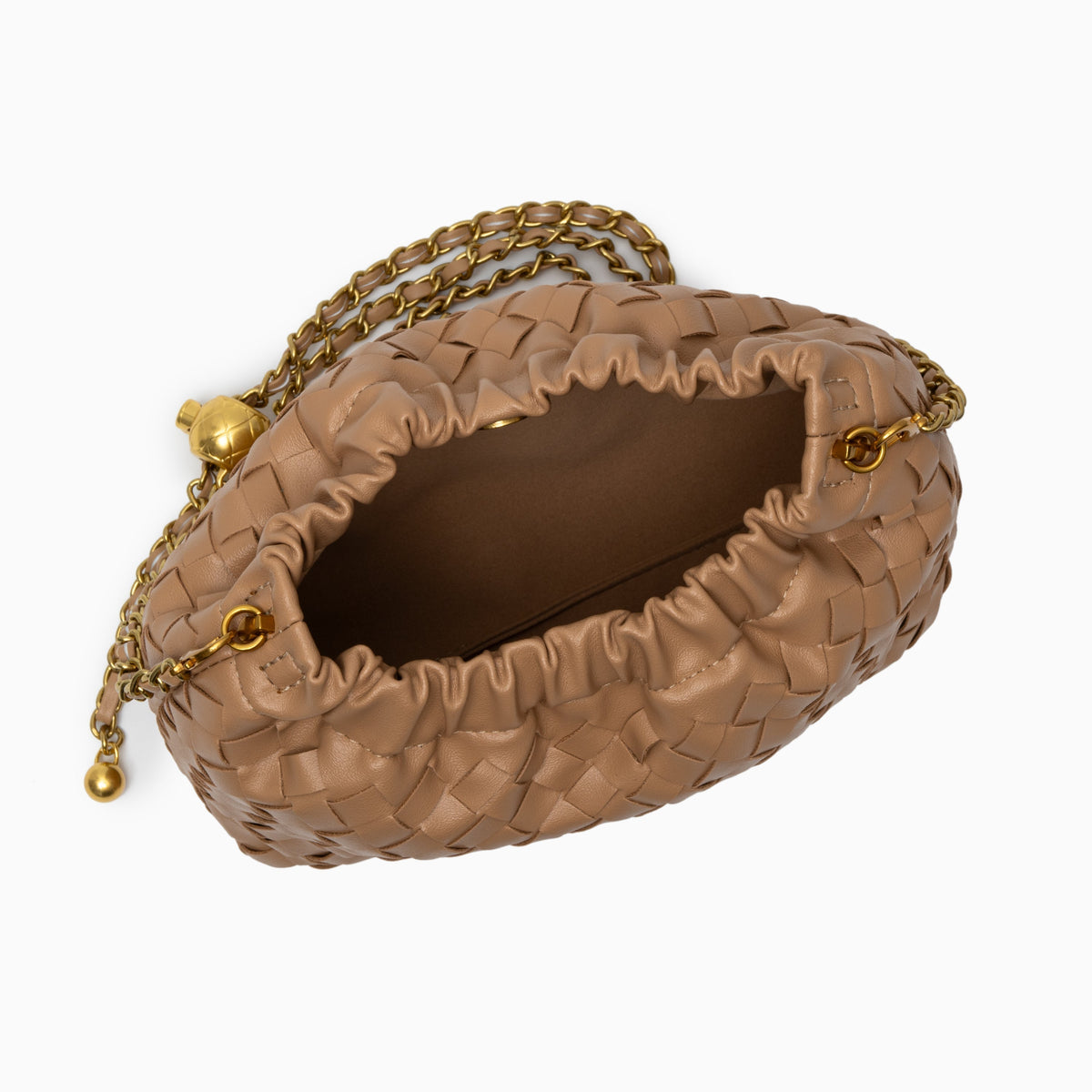 Florence | Sac Épaule Effet Cloud en Cuir Vegan