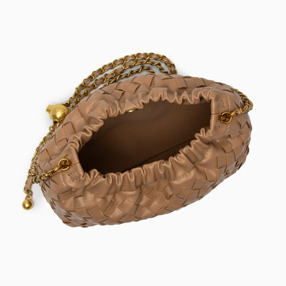 Florence | Sac Épaule Effet Cloud en Cuir Vegan