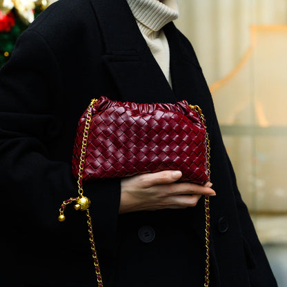 Florence | Sac Épaule Effet Cloud en Cuir Vegan