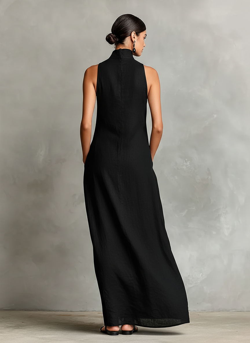 Catherine | Robe Longue Minimaliste