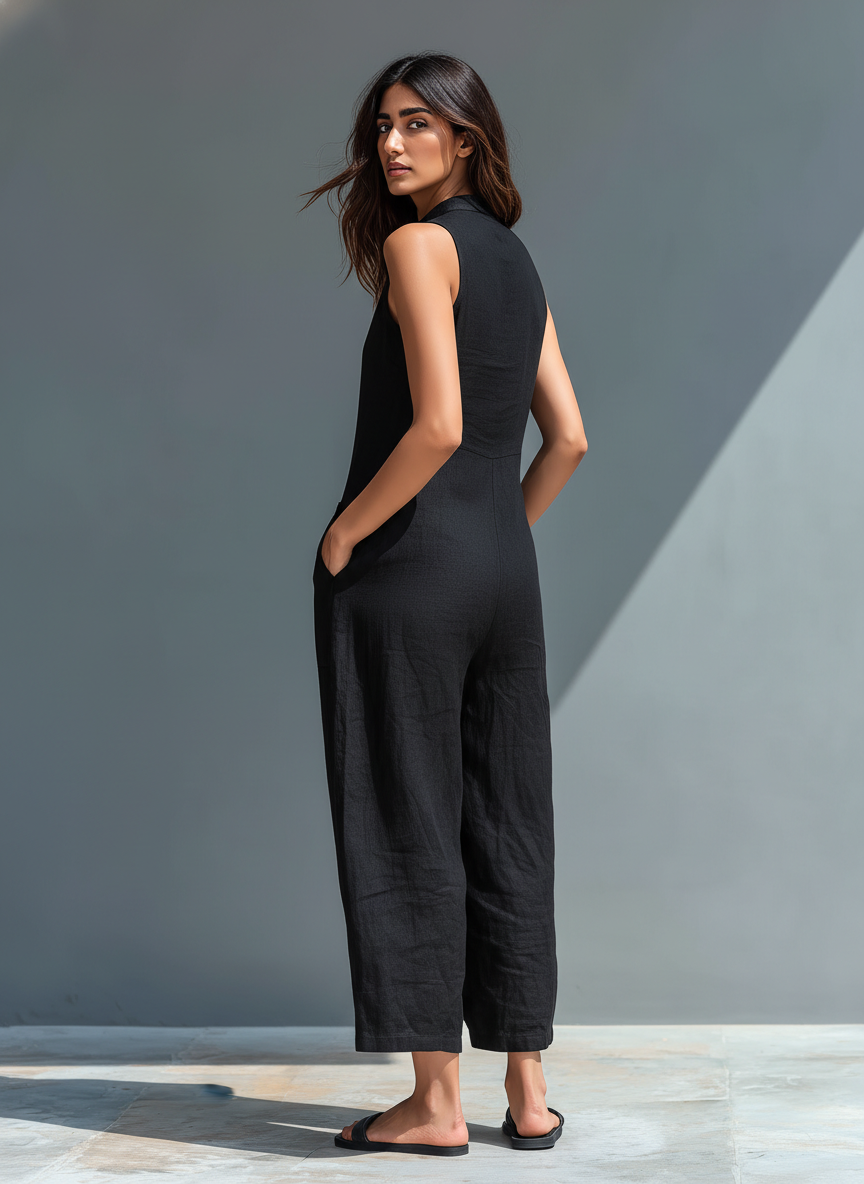 Mathilde | Combinaison Minimaliste Sans Manches