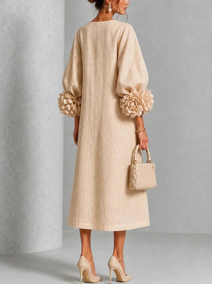 Roseline | Robe Fleurie Midi