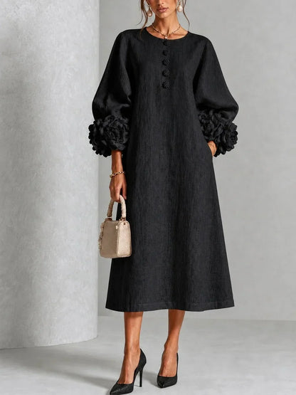 Roseline | Robe Fleurie Midi