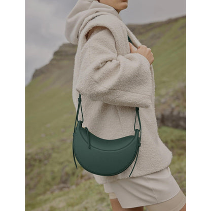 Amélie | Sac Amara en Cuir Veau Silhouette Nuage