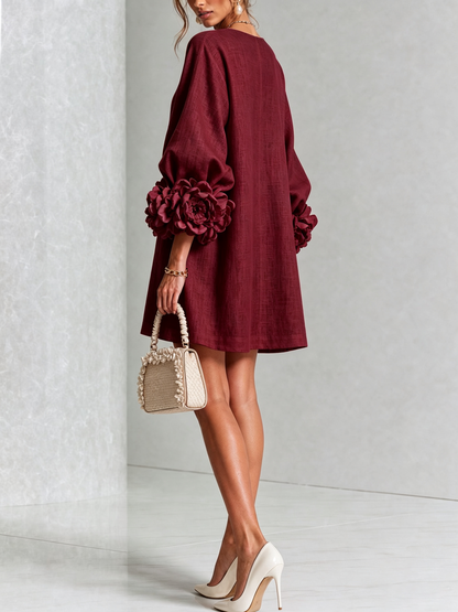 Rosalie | Mini Robe à Boutons