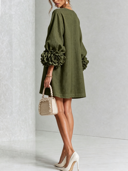 Rosalie | Mini Robe à Boutons