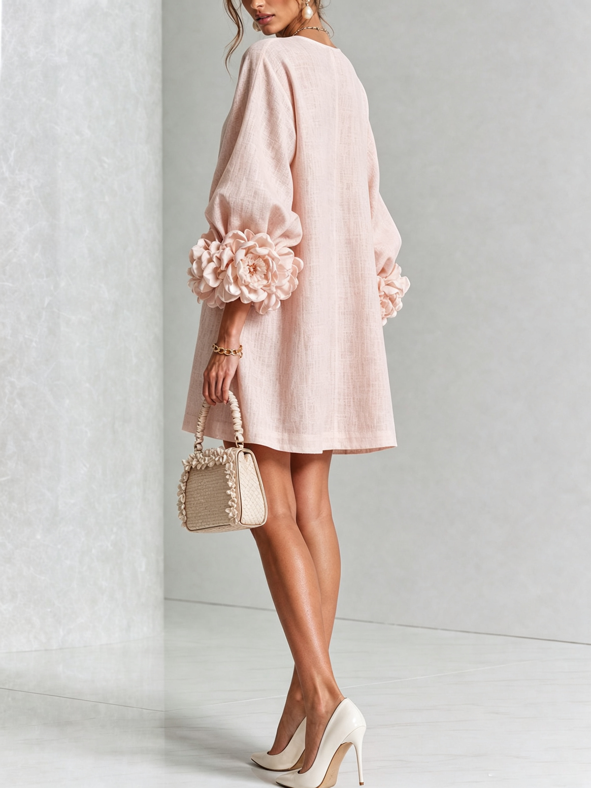 Rosalie | Mini Robe à Boutons
