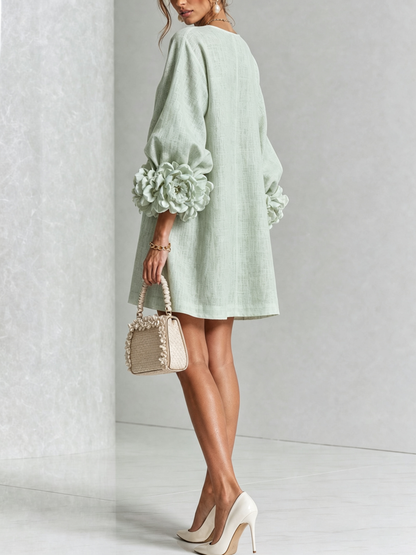 Rosalie | Mini Robe à Boutons