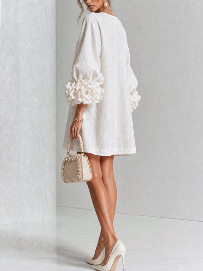 Rosalie | Mini Robe à Boutons