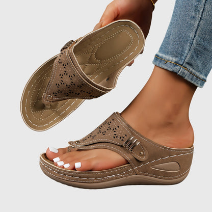 Annick | Sandales Tongs Confort Orthopédique