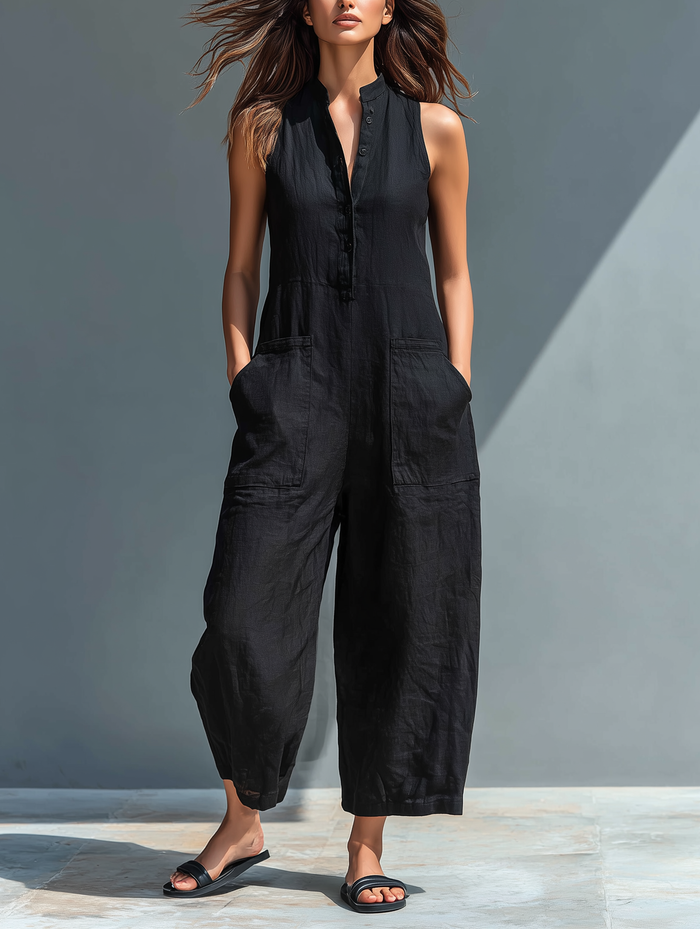 Mathilde | Combinaison Minimaliste Sans Manches