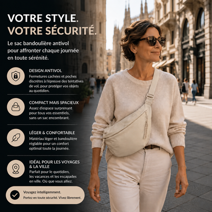 Hélène | Sac Bandoulière Beige