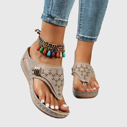 Annick | Sandales Tongs Confort Orthopédique