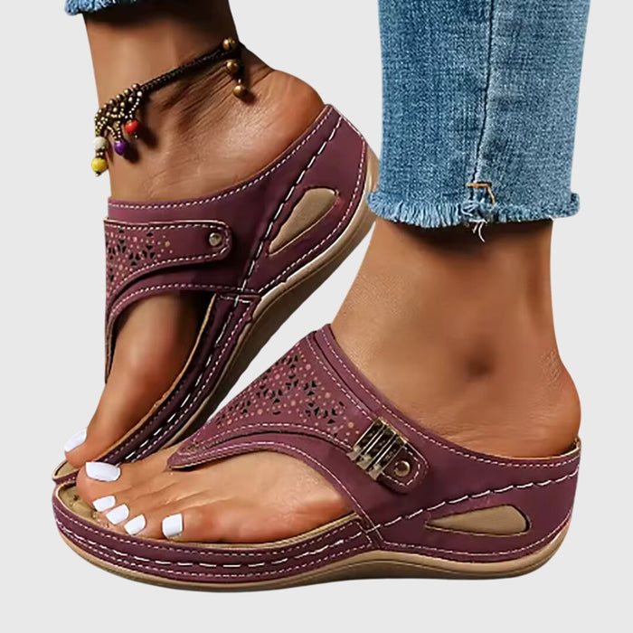 Annick | Sandales Tongs Confort Orthopédique