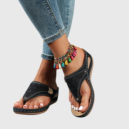 Annick | Sandales Tongs Confort Orthopédique