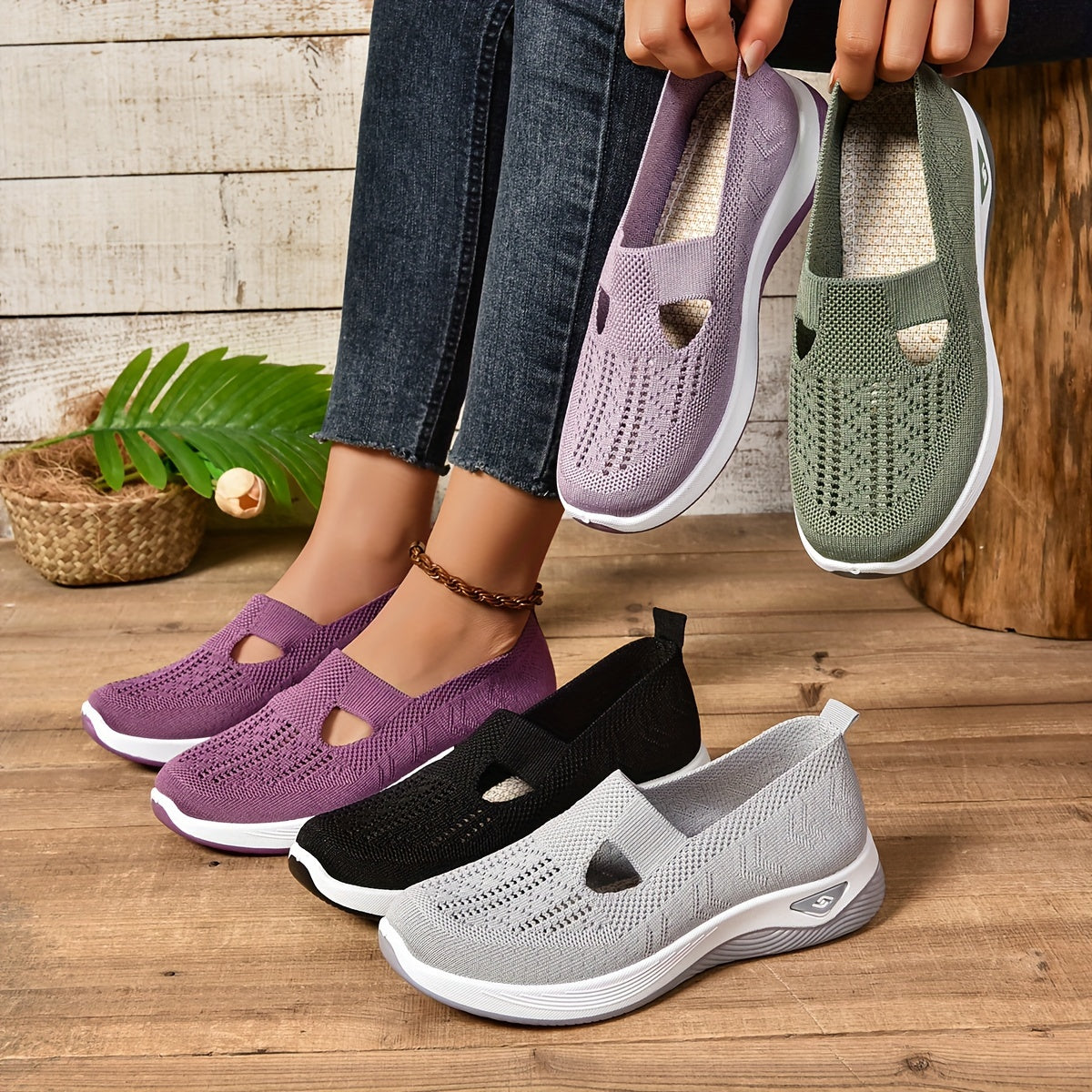 Fiona | Slip-On avec Maintien